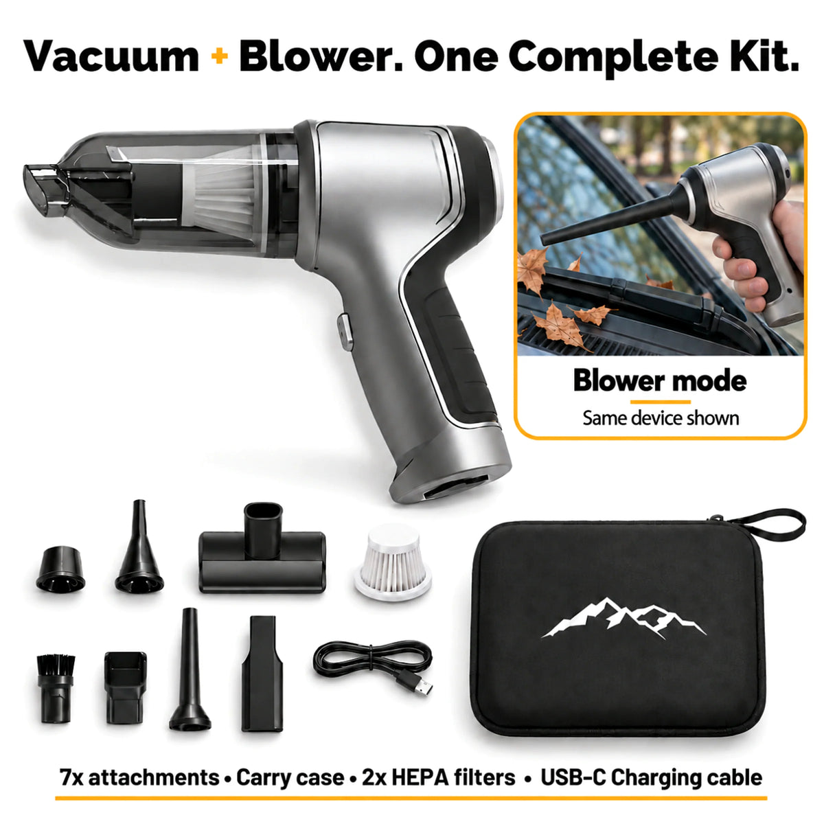 Gomery V12 Car Vacuum
